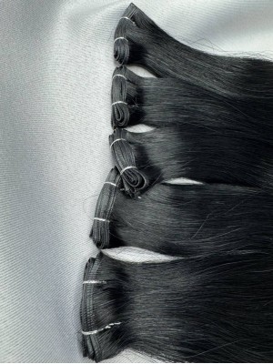 Виетнамска коса Genius weft 60см - черна 01