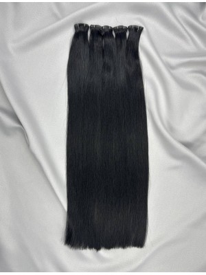 Виетнамска коса Genius weft 60см - черна 01