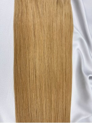 Виетнамска коса Genius Weft 60см - Тъмно руса 12