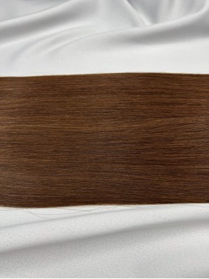 Виетнамска коса Genius Weft 60см - Тъмно кестенява 1A