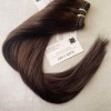 70 cm Human Hair Weft - Natural Chestnut #02