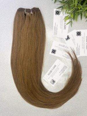 Tresă din păr natural Remy 55 cm - Șaten deschis 06