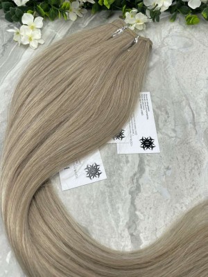 65 cm Human Hair - Ash blonde #18 65 cm Human Hair - Ash blonde #18