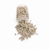Nano inele cu silicon 2,9 mm - albe